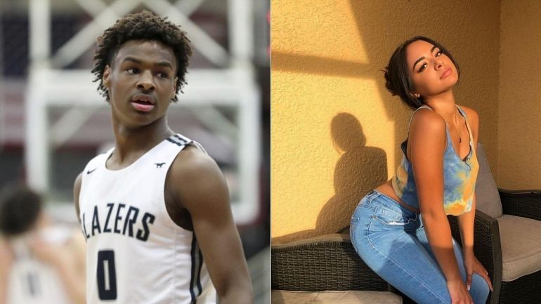 'Bronny James caught flirting with Instagram model Isabella': LeBron ...