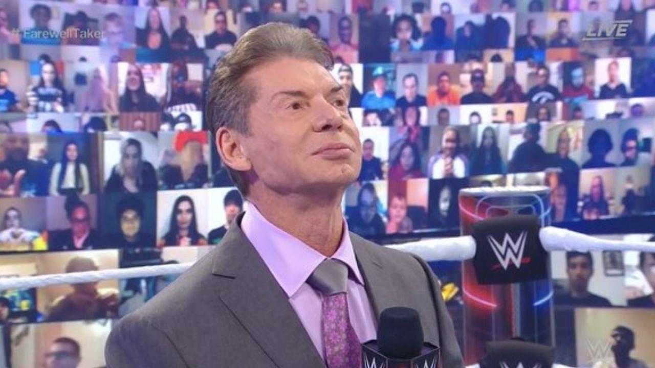 WWE Chairman Vince McMahon Says WWF While Giving a Tribute To The Undertaker