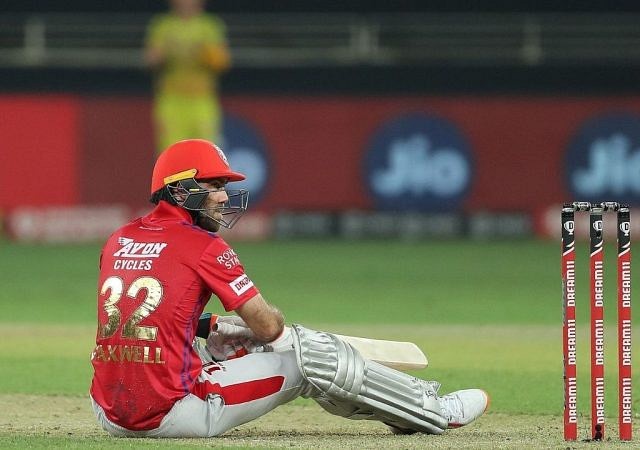Why is Glenn Maxwell not playing today's IPL 2020 match vs CSK?
