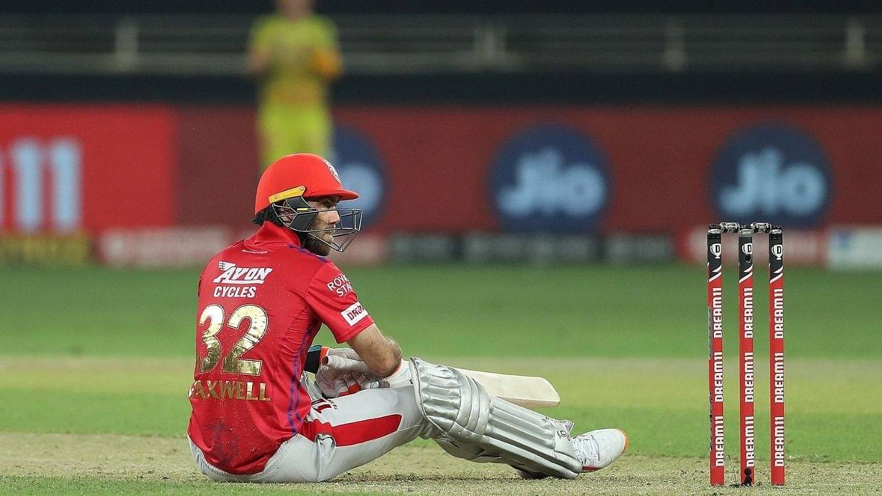 Why is Glenn Maxwell not playing today's IPL 2020 match vs CSK?
