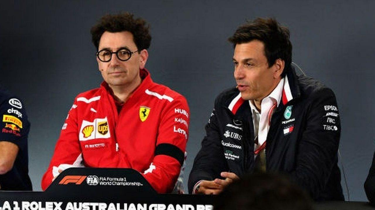"It is not hate"- Mattia Binotto on his relationship with Toto Wolff