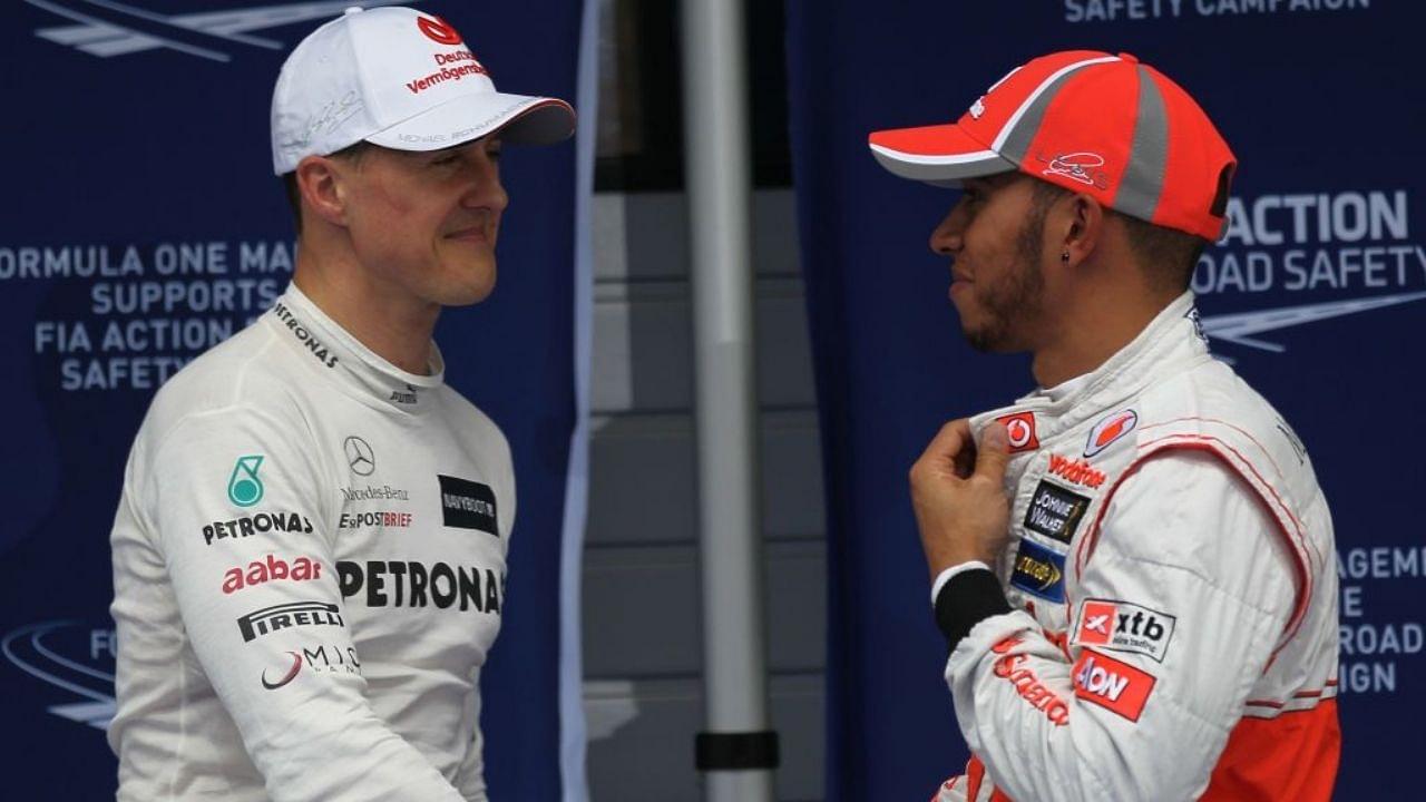 "He would be staring in the eyes of his equal [Hamilton]"- Former rival of Michael Schumacher backs Lewis Hamilton comparisons