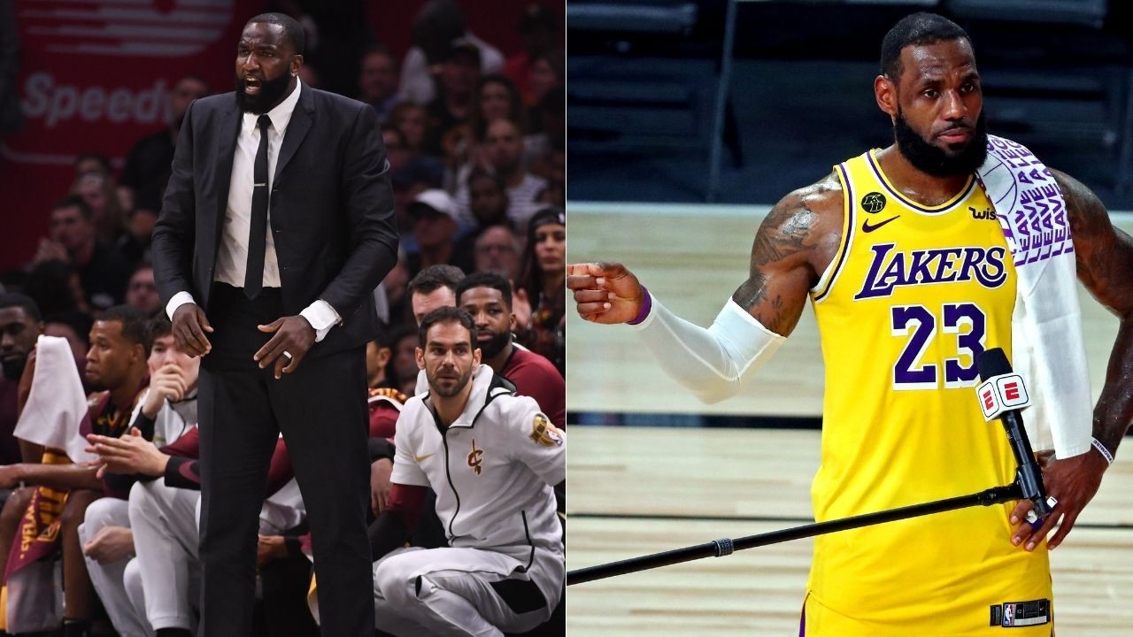 “Lakers still run this town” Kendrick Perkins salutes LeBron James and