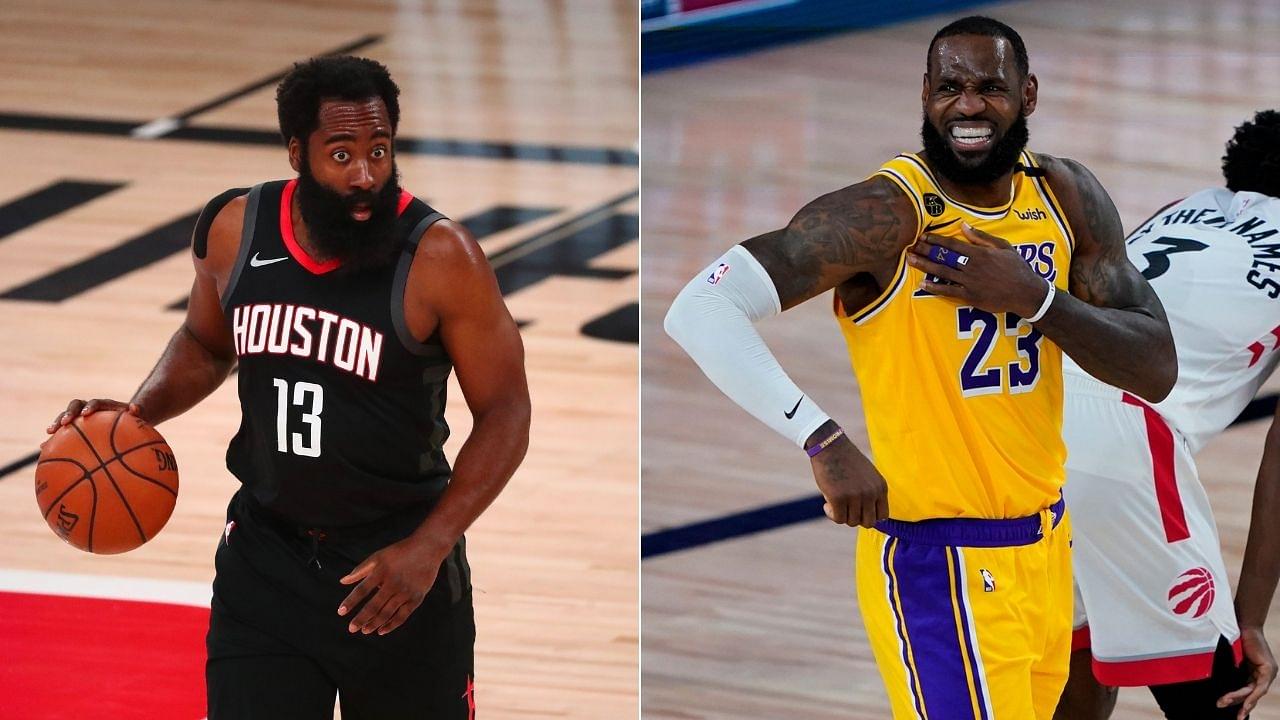 See y'all in 2022 if James Harden joins Nets': Former Lakers star predicts LeBron James and co. will concede NBA Title