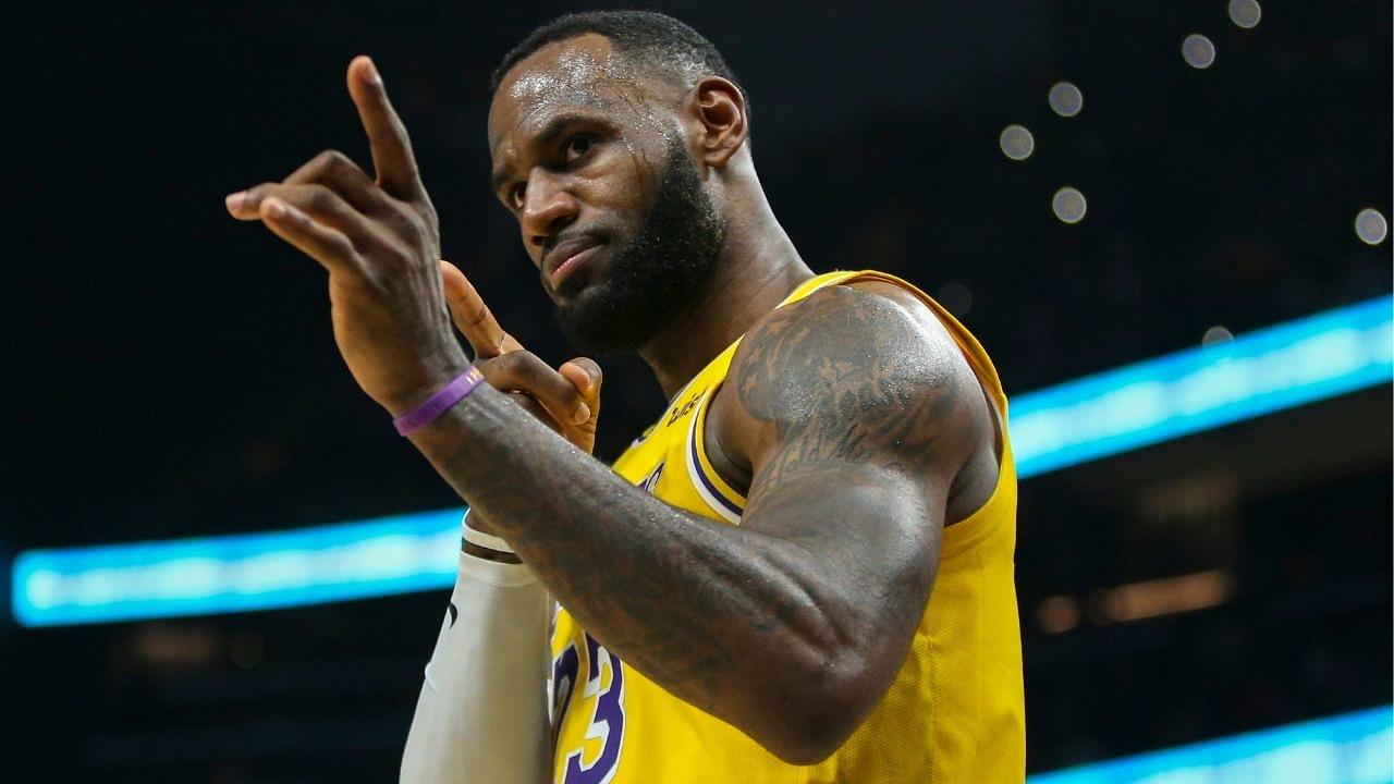 'LeBron James was dominant from High School to the NBA': Lakers star looks back at his basketball journey