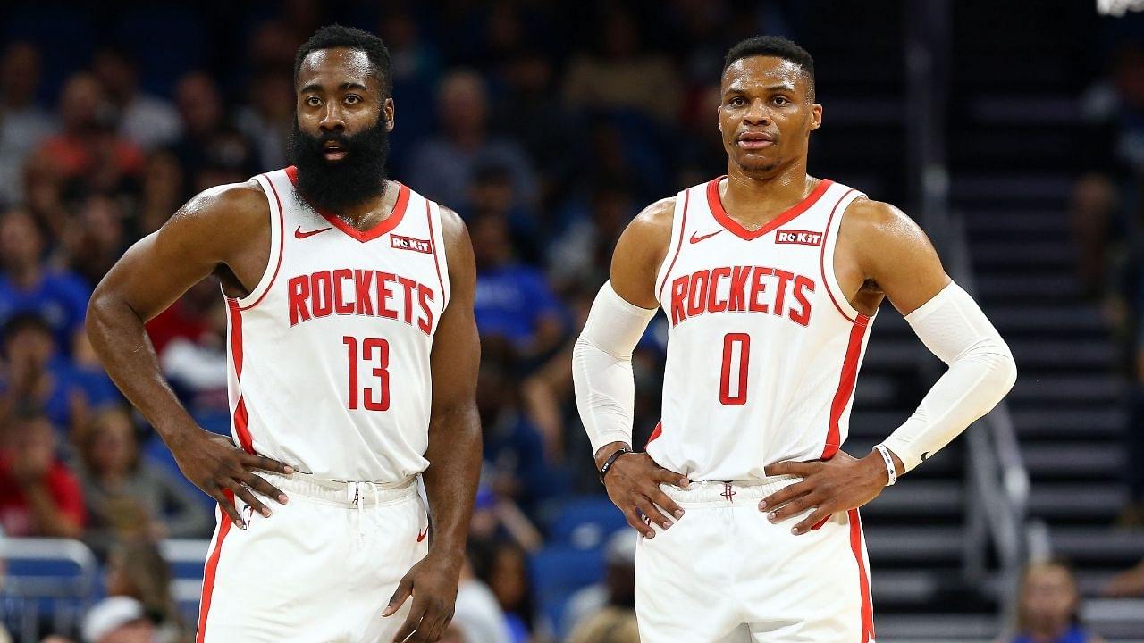 Rockets' Russell Westbrook releases statement on rift with James Harden