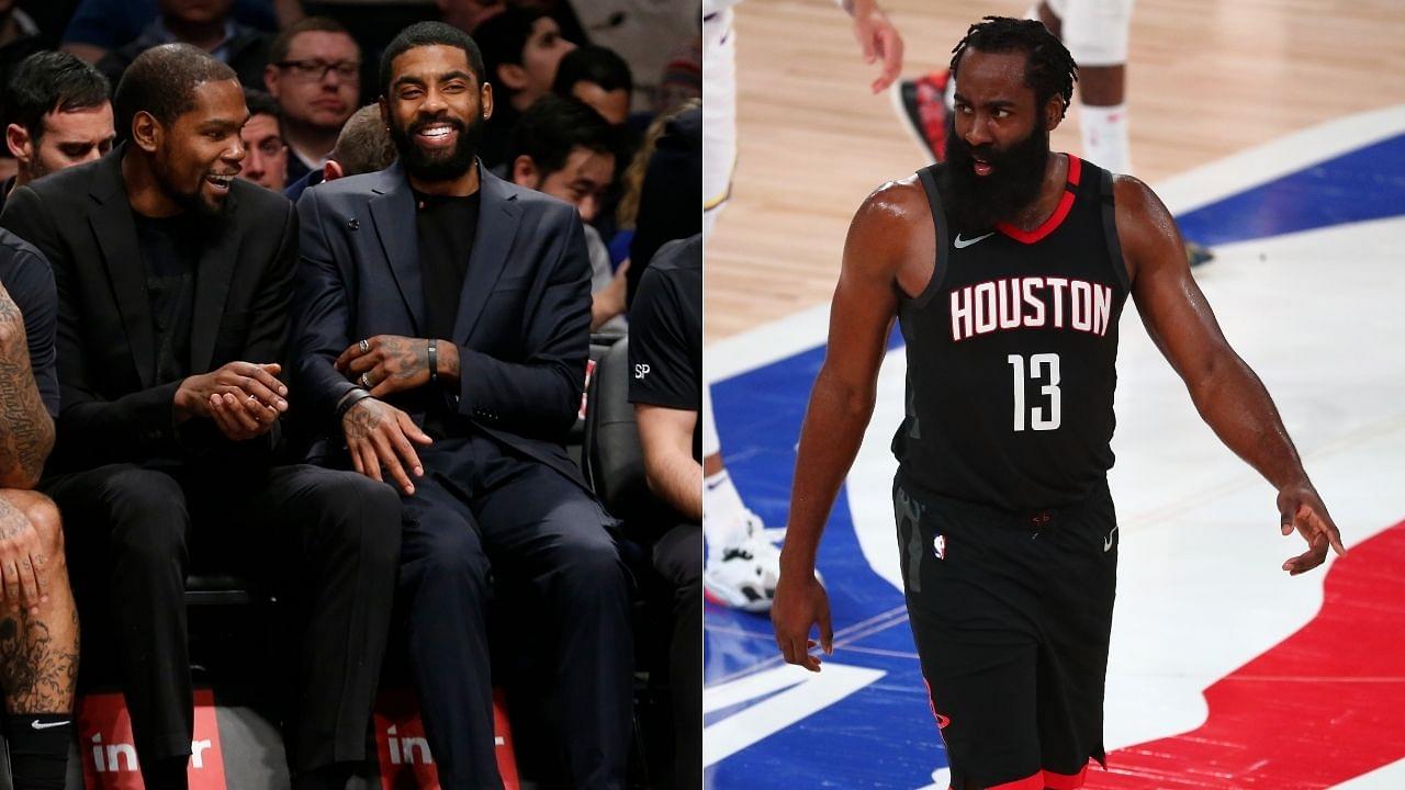 Skip Bayless on James Harden joining Kevin Durant and Kyrie Irving