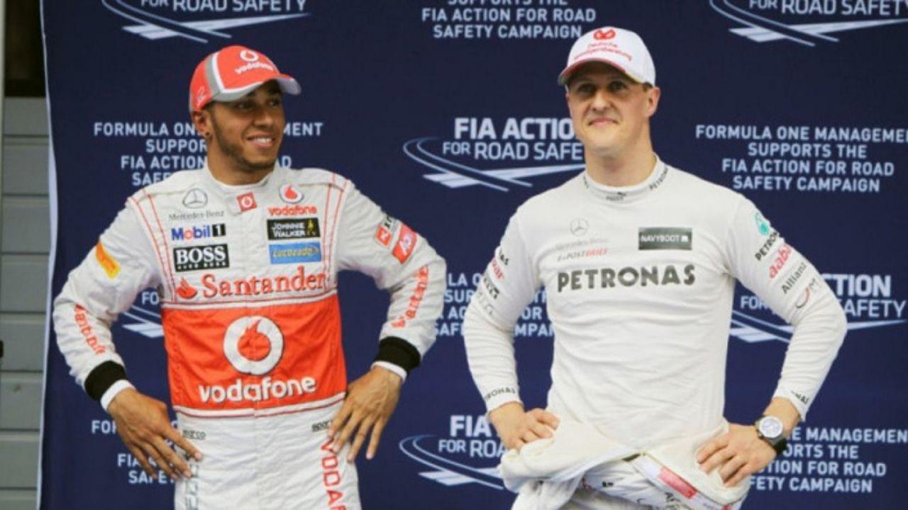 "I never fully understood"- Lewis Hamilton now realizes significance of Michael Schumacher in F1 team