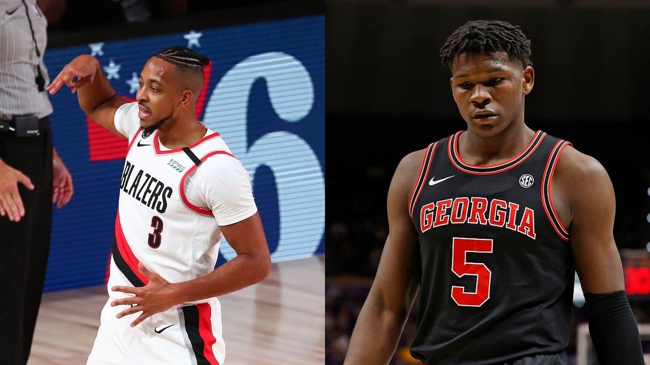 “Anthony Edwards can’t run in the West without a jumper”- CJ McCollum gives advice to number 1 pick