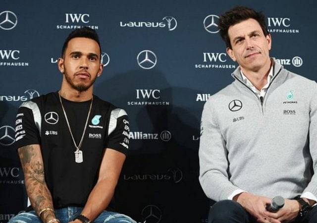 "He is obviously polarising but that is OK"- Toto Wolff backs Lewis Hamilton's alleged extreme activism