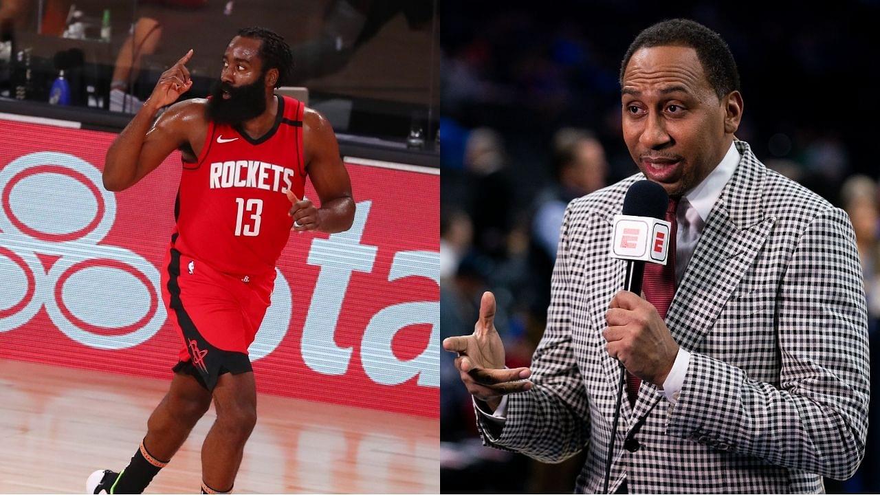 'James Harden is not beating the Lakers': Stephen A Smith gives rationale for Rockets star to move to Nets