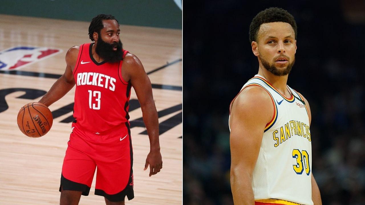 James Harden told Warriors' Steph Curry he hated Rockets' isolation offense