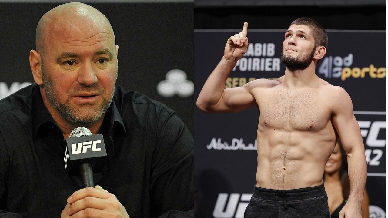 'He (Khabib Nurmagomedov) and I are going to get together and meet soon'- Dana White On the Status of the Lightweight Belt
