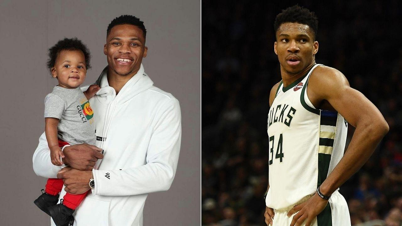 When Giannis Antetokounmpo asked Russell Westbrook if he could interact with his son