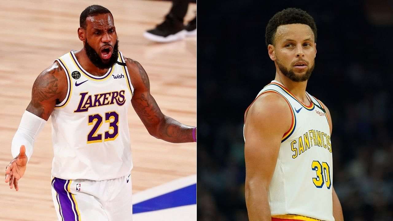 'LeBron James and Steph Curry were born in the same hospital': Lakers ...