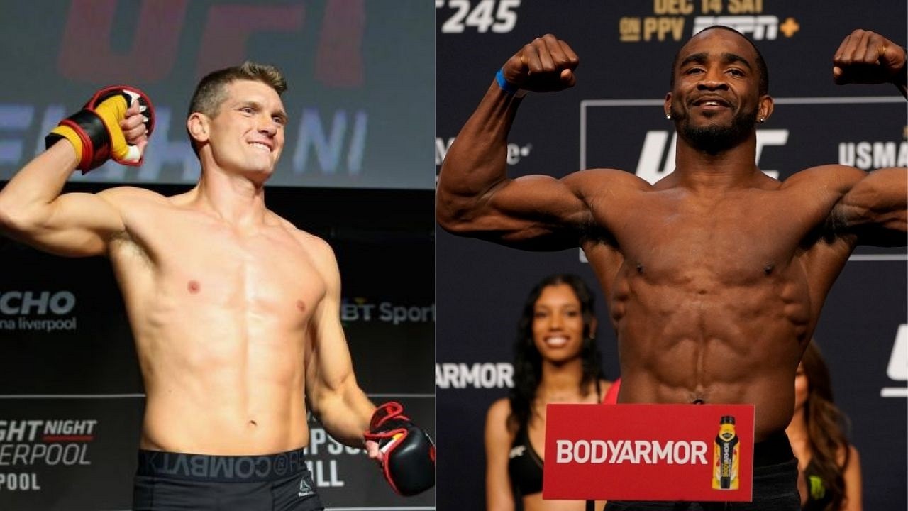 Томпсон против. Джефф Нил. Geoff Neal UFC. Стивен Томпсон Джефф Нил. Neal vs Thompson.