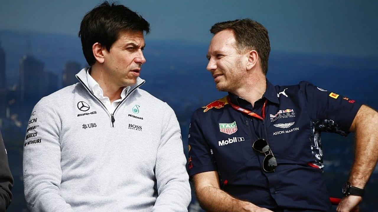 "That's why we upset Toto Wolff so much"- Red Bull team principal Christian Horner takes dig at Mercedes boss