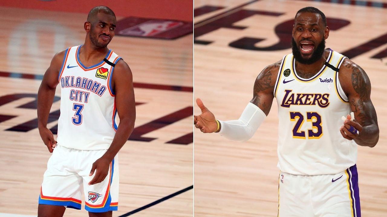 Chris Paul doesn't want to join Lakers and play with LeBron James