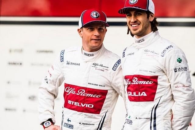 Kimi Raikkonen: Alfa Romeo's Antonio Giovinazzi heaps praise on legendary teammate
