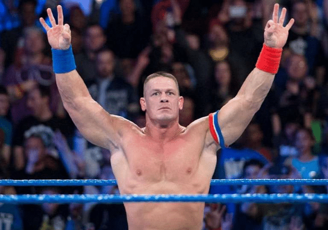 Boxer Rashidi Ellis channels John Cena during fight