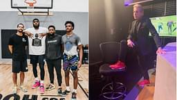 “Is he throwing up gang signs?”- Skip Bayless bashes Lakers' LeBron James for his photo with son Bronny