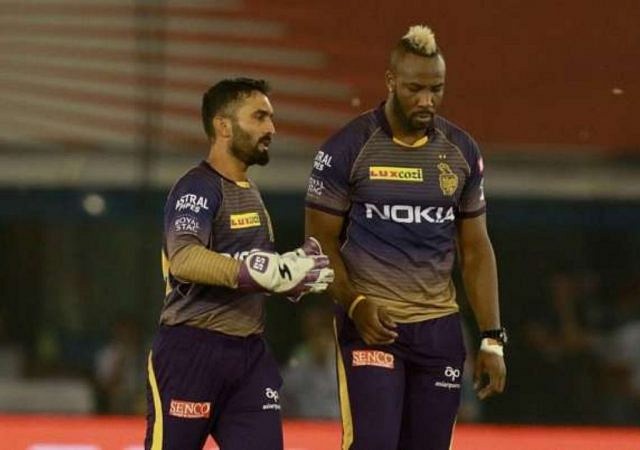 Is Andre Russell playing today's IPL 2020 match vs Rajasthan Royals?