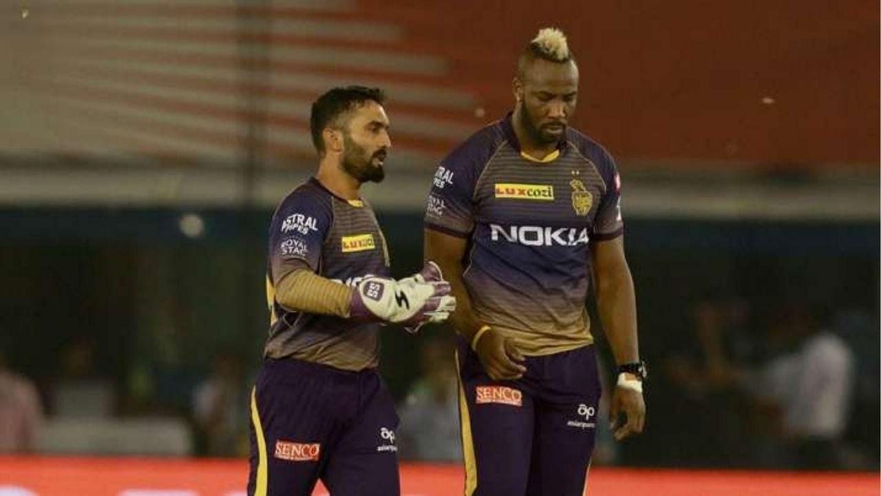 Is Andre Russell playing today's IPL 2020 match vs Rajasthan Royals?