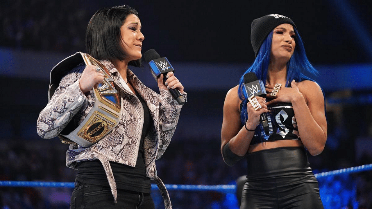 Bayley recalls her early days in the WWE with Sasha Banks
