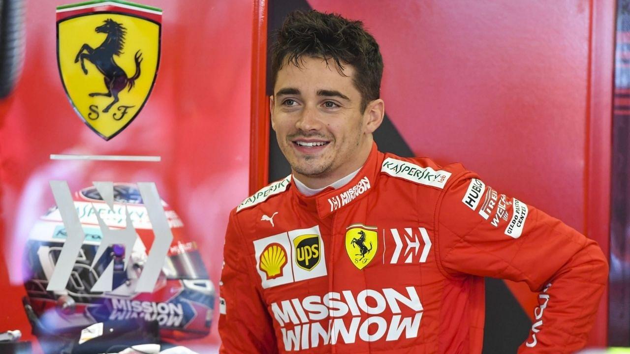 "Good surprise to be fighting far up"- Charles Leclerc amazed at Ferrari competing midfield battle intensely