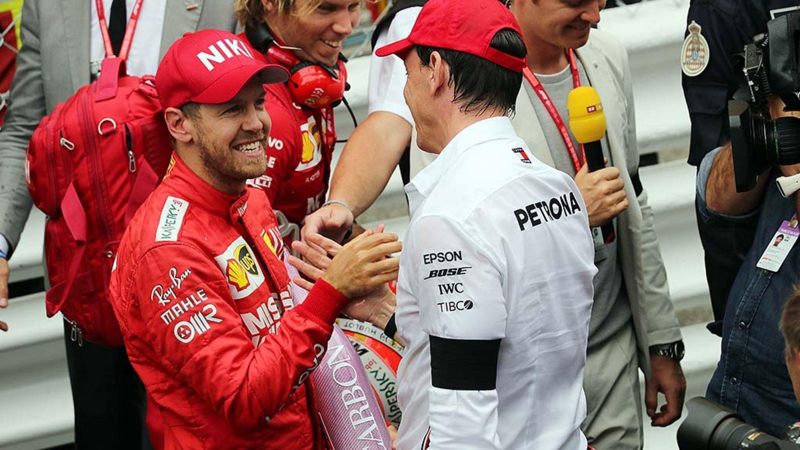 Sebastian Vettel to Mercedes: "If I had the chance to drive a Mercedes myself, I wouldn't say no"
