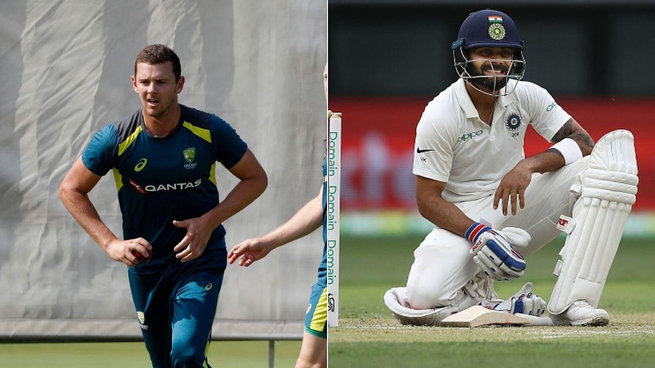 "Don't think Virat's absence will hurt India," says Josh Hazlewood on Virat Kohli missing three Tests in Australia
