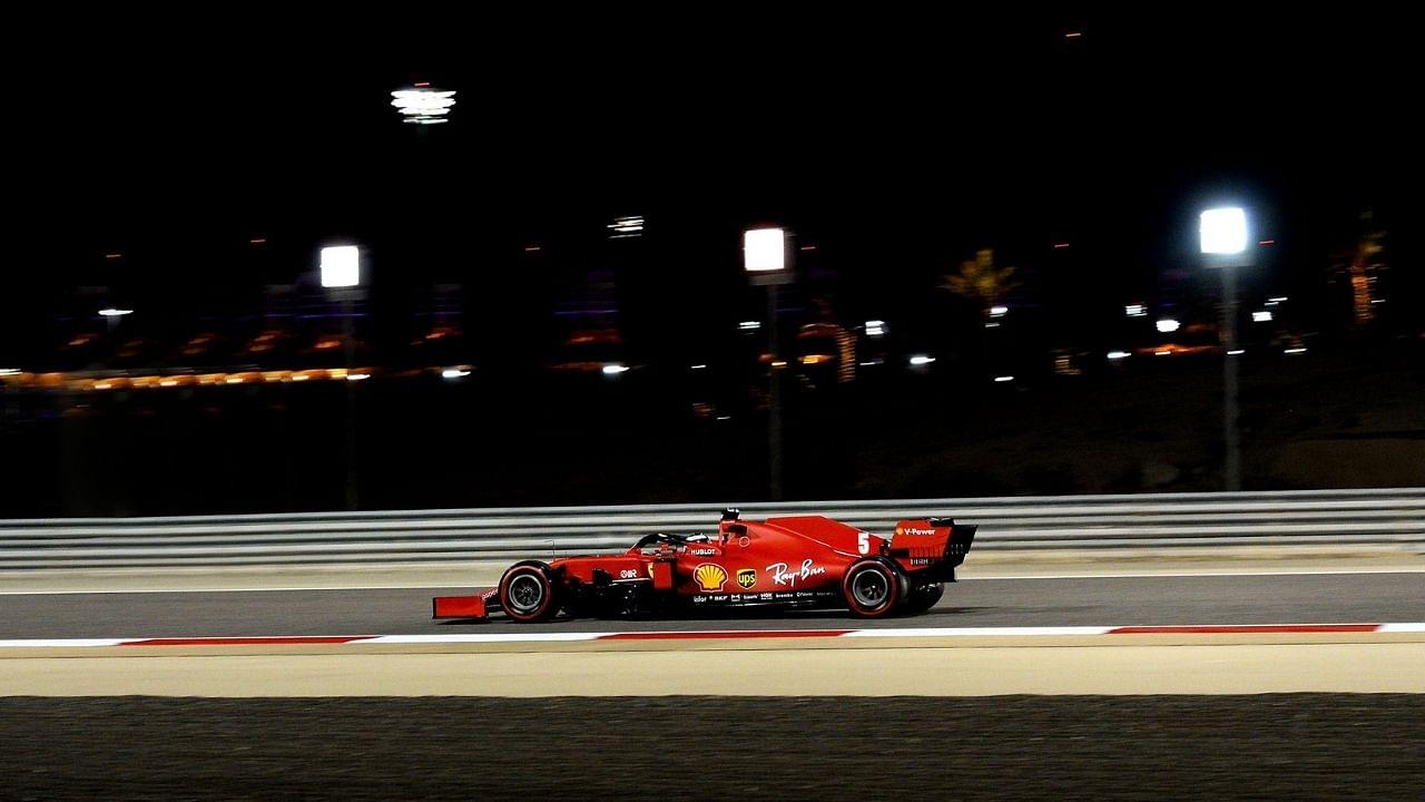 Sebastian Vettel's FP3 session ends early for precautionary power unit change