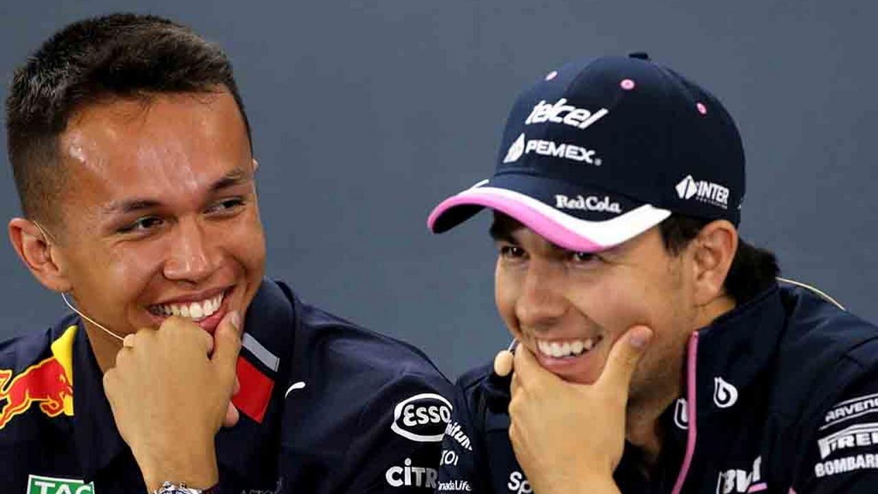 "Don’t give up"- Sergio Perez consoles Alex Albon after Red Bull snub