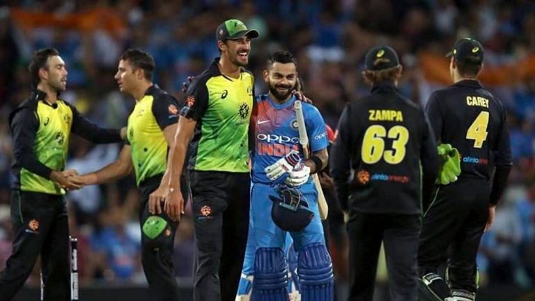 which channel telecast india vs australia