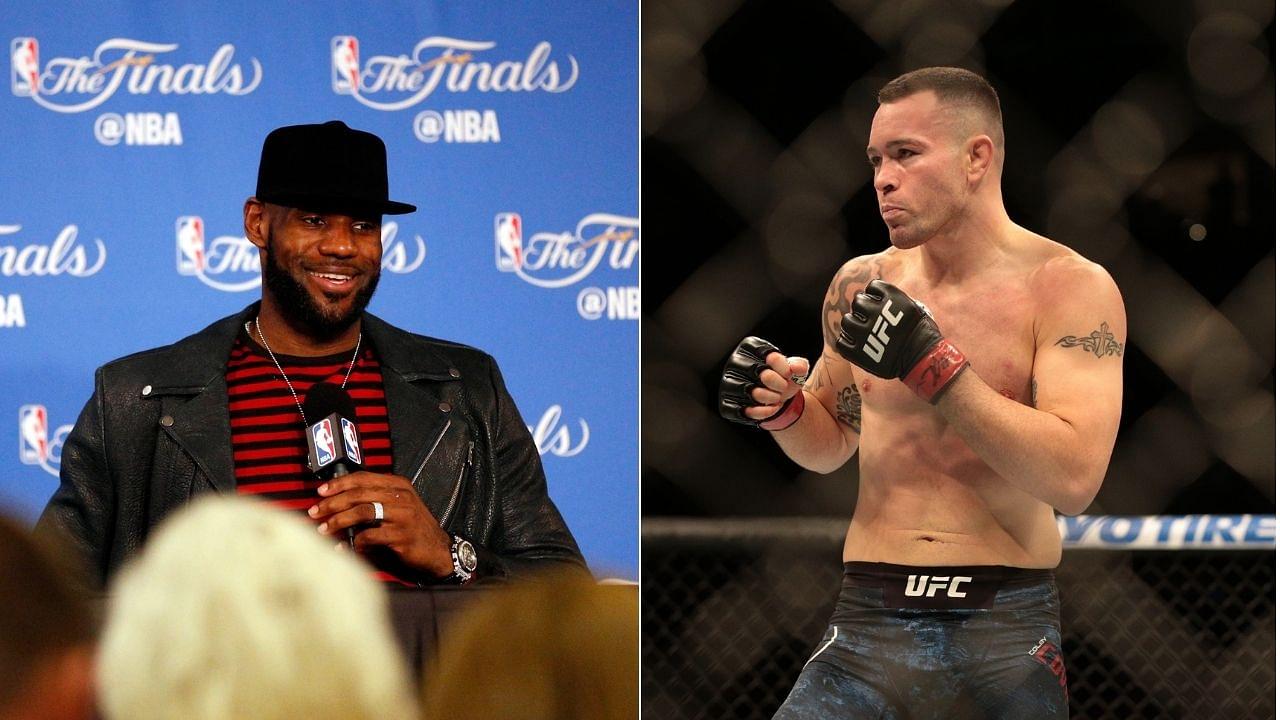 "I'd make LeBron James eat the canvas": MMA fighter Colby Covington continues feud with Lakers star on Twitter