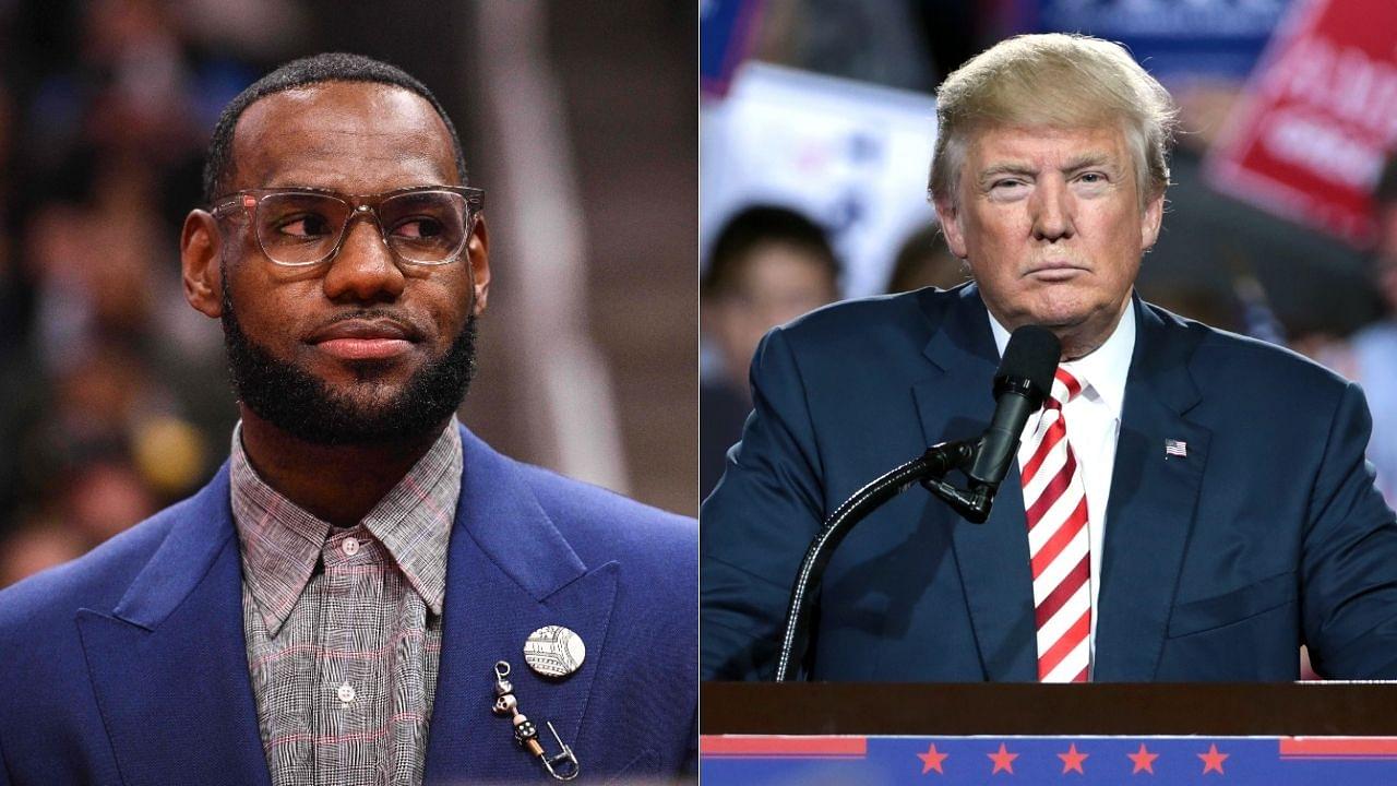 “Donald Trump is more admired in USA than LeBron James?”: Lakers superstar placed shockingly low on list of top 10 beloved Americans