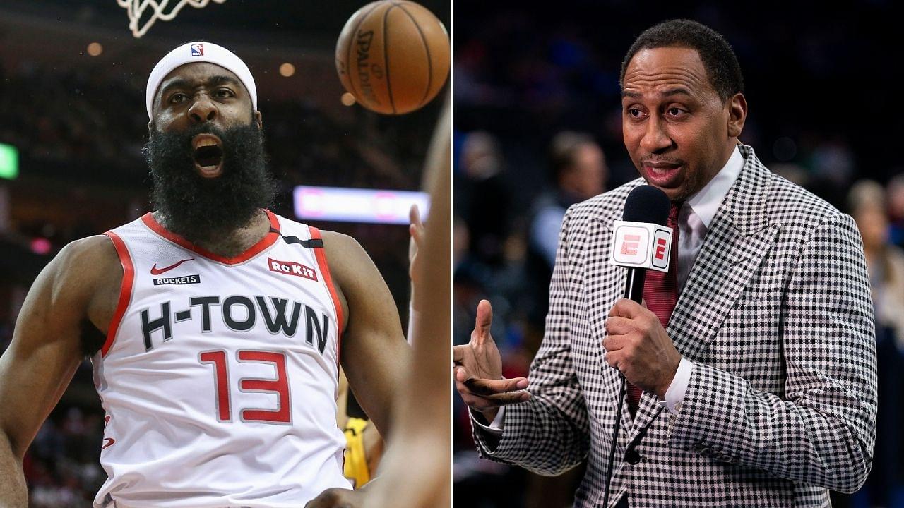 "76ers should trade Ben Simmons for James Harden": Stephen A. Smith proposes trade for disgruntled Rockets star