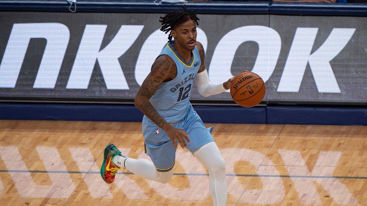 "Ja Morant is going to be the next D-Rose": New angle shows why Grizzlies star had to go off court on a wheelchair with ankle sprain