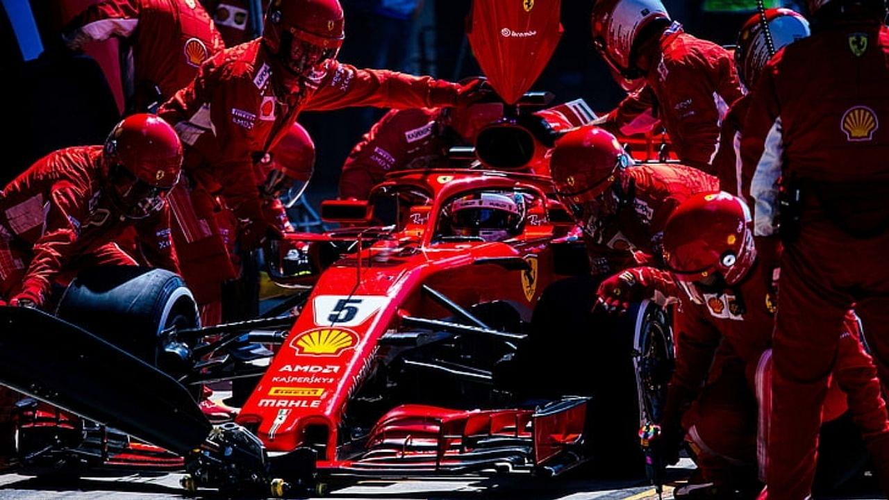 "The boys then always have to take the blame"- Sebastian Vettel thinks Ferrari cars are not fast for pit stops