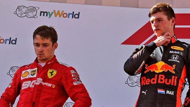 “I don’t care what he says"- Max Verstappen on Charles Leclerc