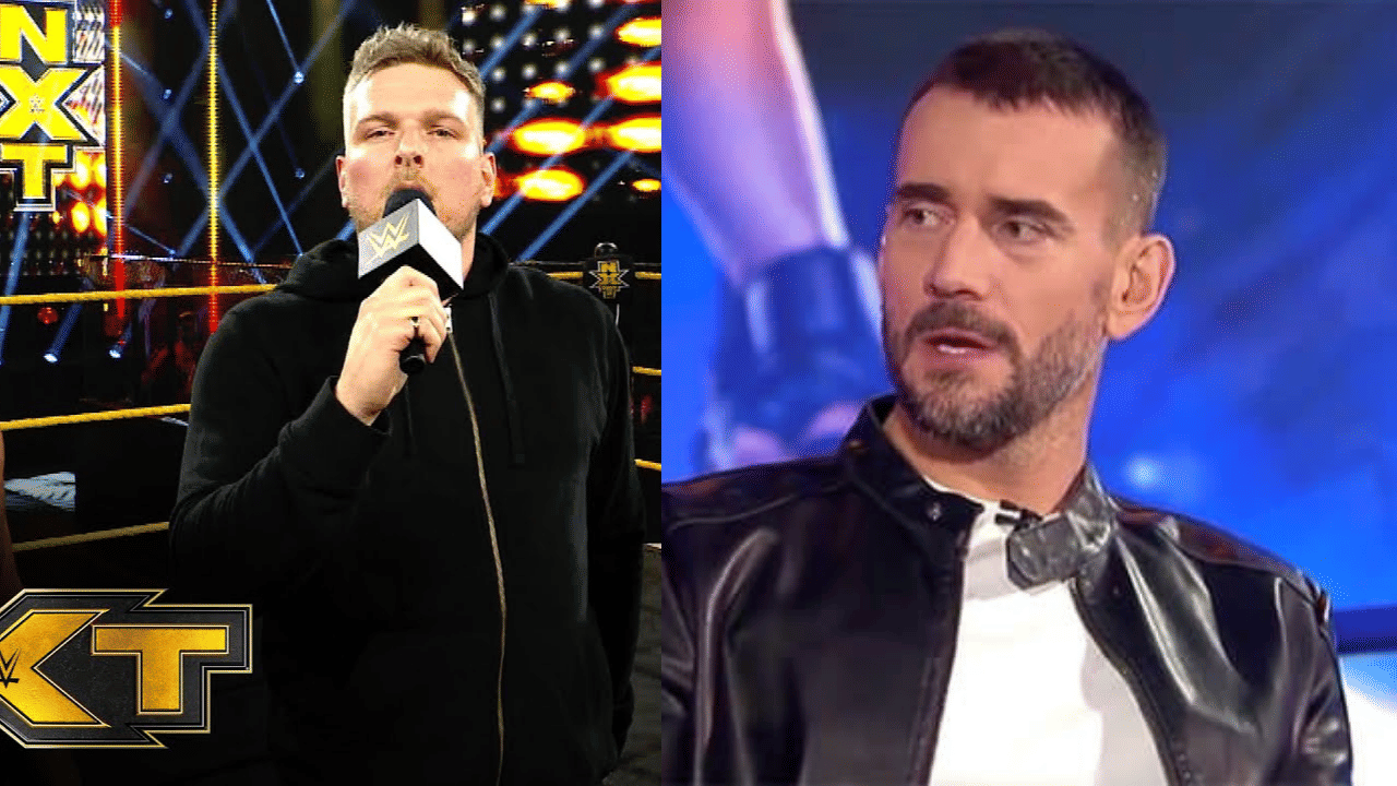 CM Punk claims Pat McAfee is a better promo than everyone else on NXT!