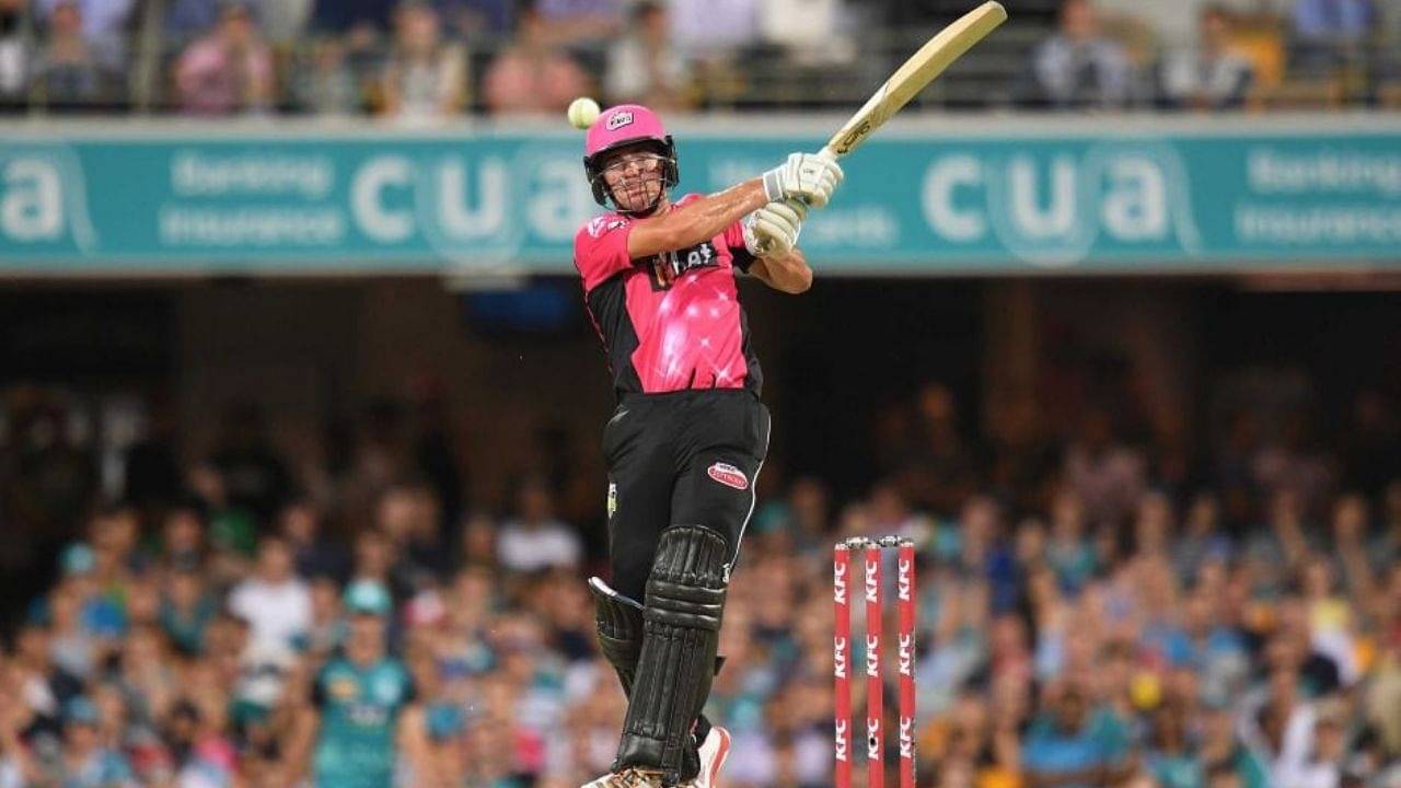 Why is Moises Henriques not playing today's BBL 2020-21 match vs Hobart Hurricanes?