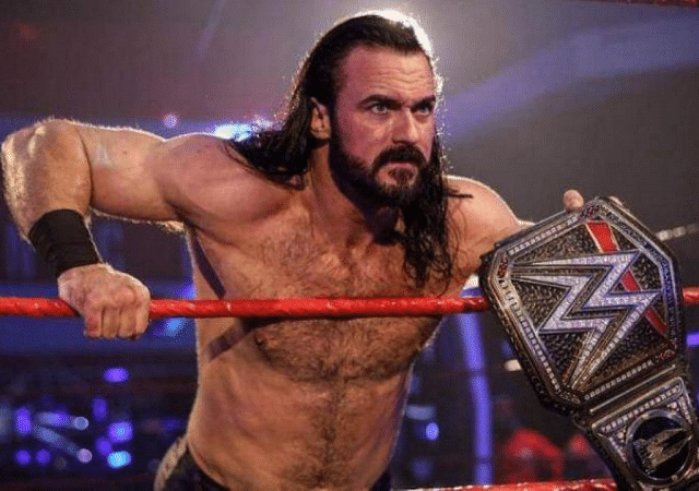 Drew McIntyre responds to criticism of being in the WWE title picture for over a year