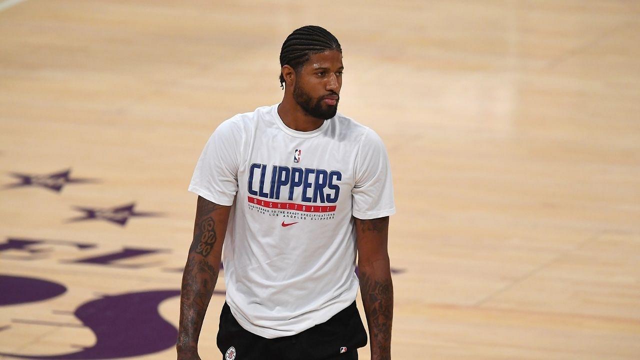 'Paul George threw a dime to Casper': NBA Twitter trolls Clippers star for embarassing missed pass in season opener against Lakers