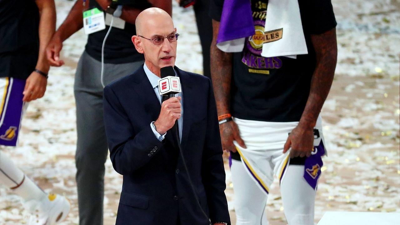 'Black Lives Matter did not affect ratings': Adam Silver adamant that NBA ratings drop was unrelated to BLM