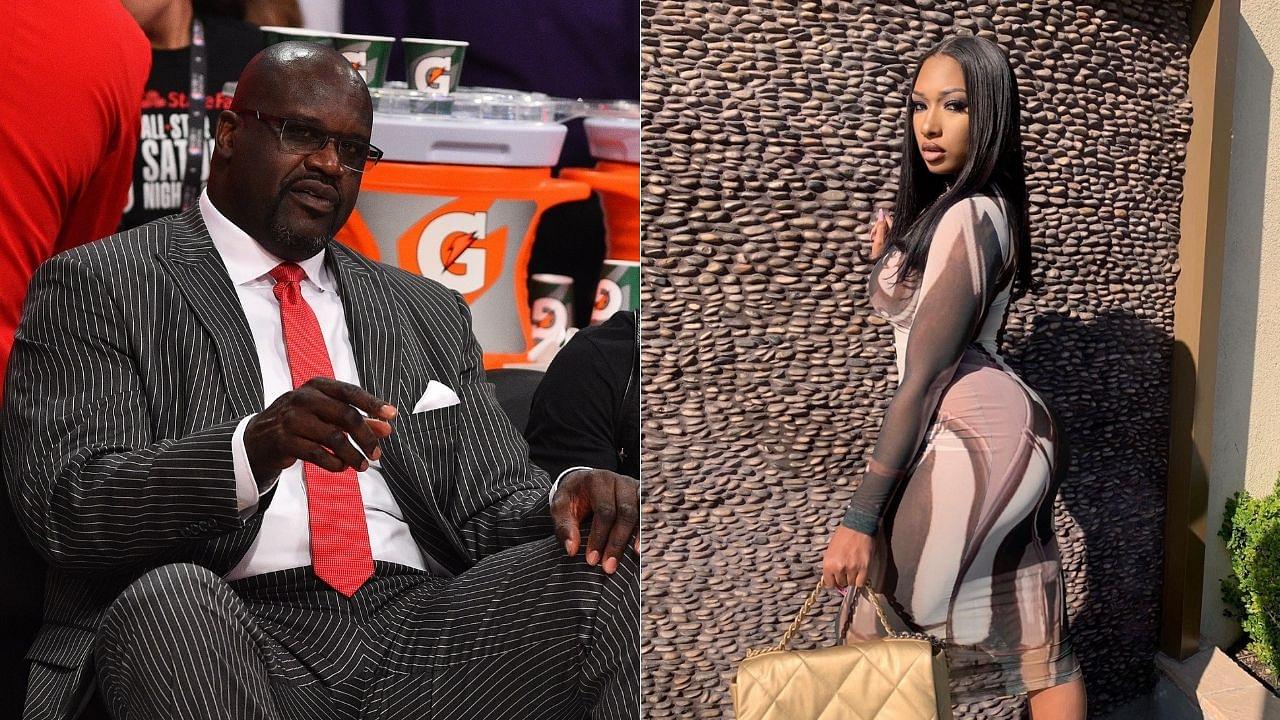"I'm watching that booty": Twitter trolls Lakers legend Shaquille O'Neal thirsting for rapper Megan Thee Stallion