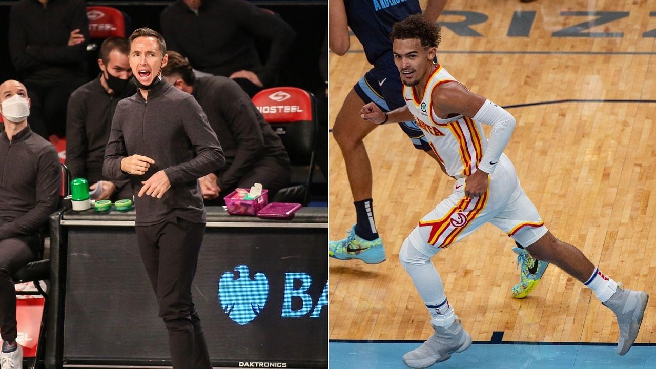 "That's not basketball": Steve Nash calls out Trae Young for drawing ticky-tacky fouls during Hawks vs Nets