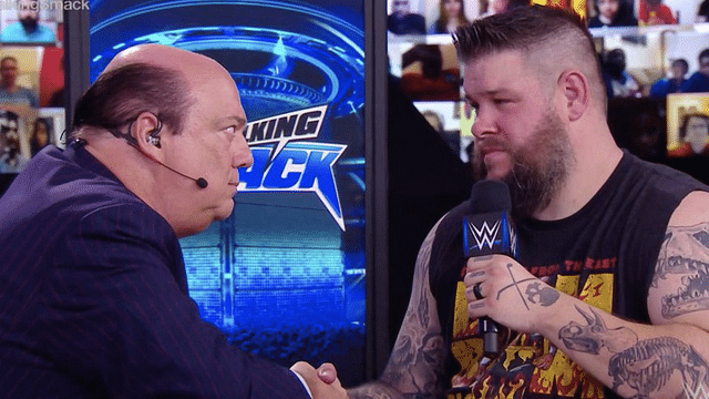 Kevin Owens tells Paul Heyman to call him after he beats Roman Reigns at WWE TLC