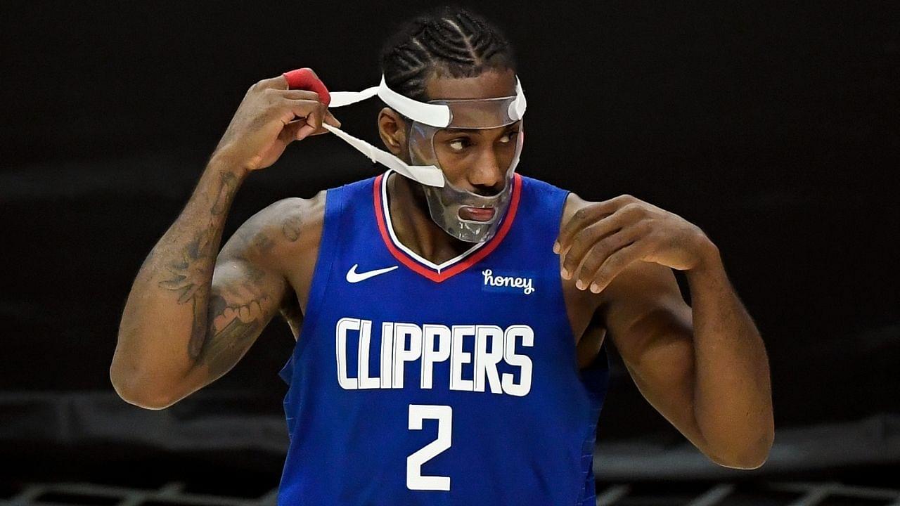 “They're calling me Leatherface”: Masked Kawhi Leonard jokes about Clippers teammates comparing him to the iconic horror movie villain