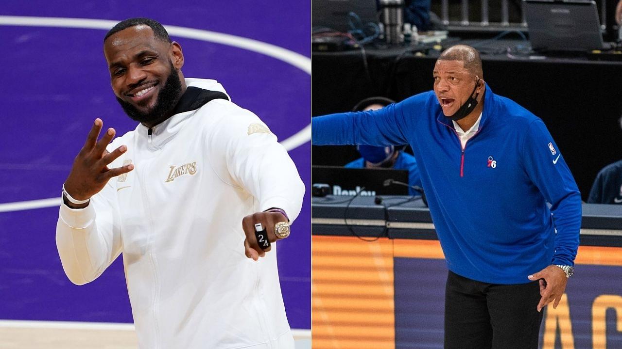 "Michael Jordan was allowed to grow into greatness unlike LeBron James": Doc Rivers hints at why Lakers star is his GOAT over MJ